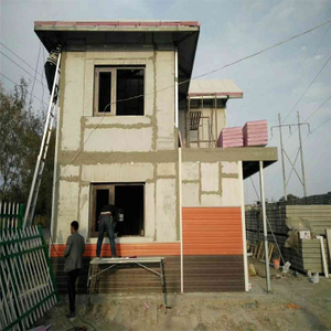 Super Durable Prefabricated House for Temporary Modular Eps Cement Sandwich Panel Houses