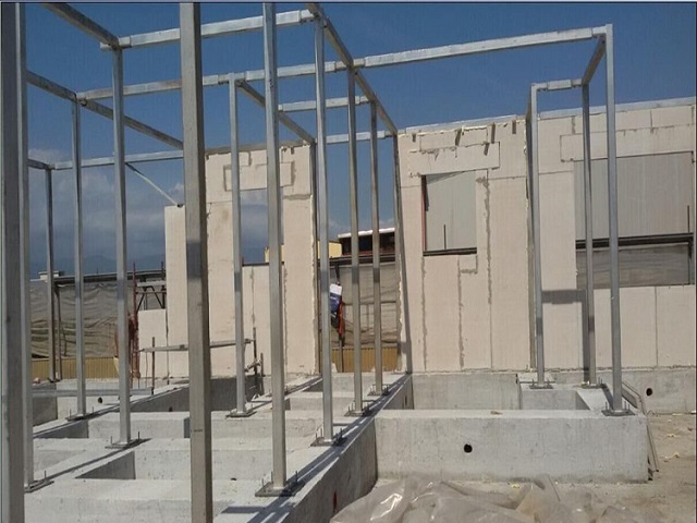 China Made Prefabricated Eps Cement Wall Panel Prefab Cement Foam House